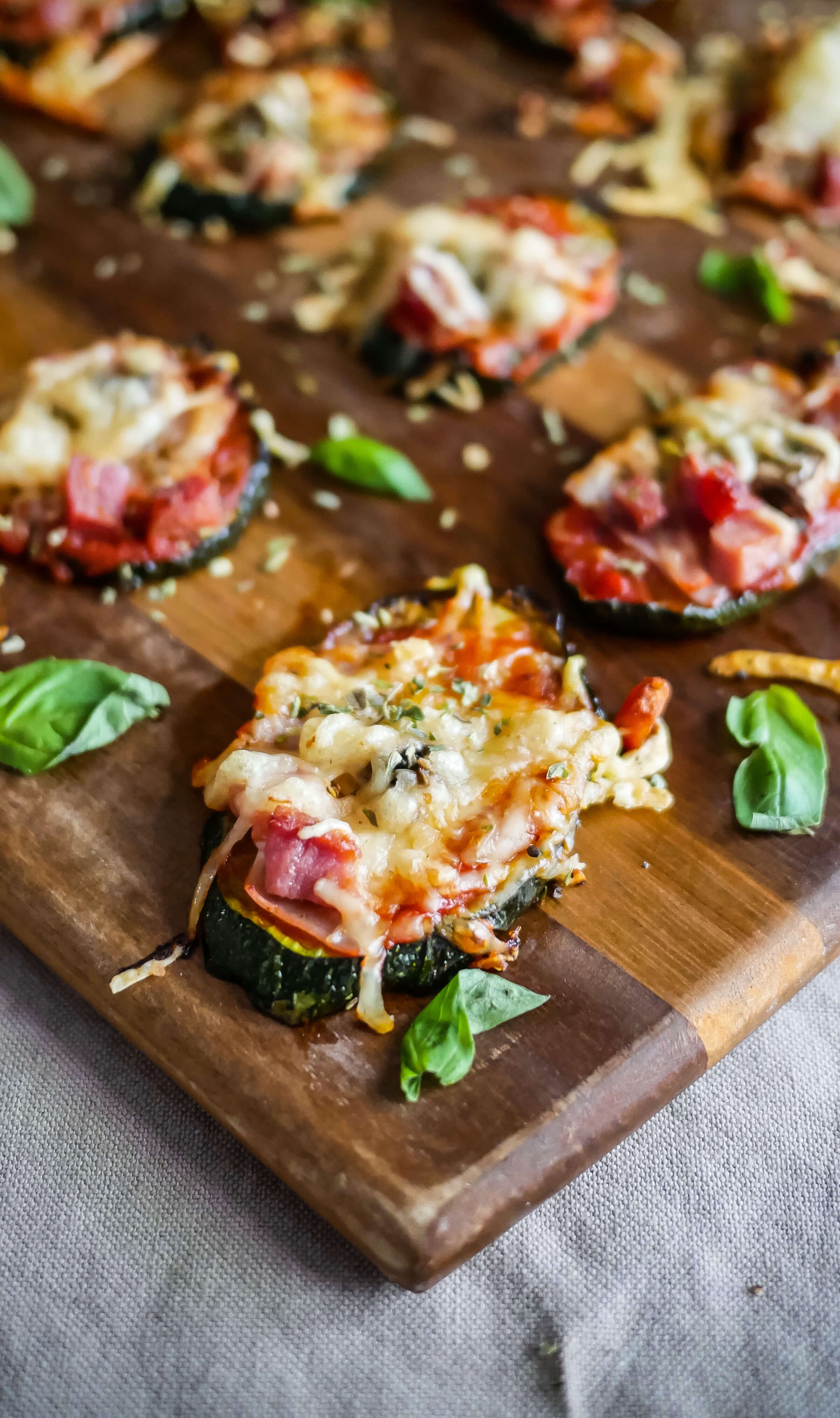 Receta: Mini Pizzas de Calabacín